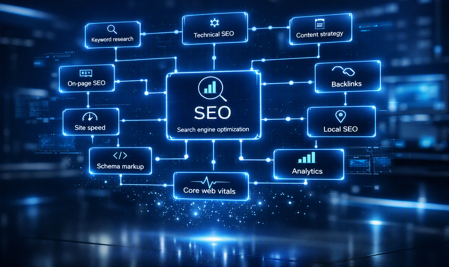 SEO strategy map